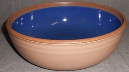 Noritake Stoneware MADERA BLUE PATTERN 10 1/4&quot; Pasta Serving Bowl MADE I... - $98.99