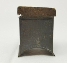 Kitchen Cutter Metal and Wood Small Stamp Antique - $11.35