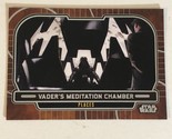 Star Wars Galactic Files Vintage Trading Card #663 Vader’s Meditation Ch... - $2.48
