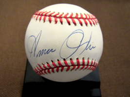 Amos Otis 5 X Allstar 3 X Gg Kc Royals Hof Mets Signed Auto Vtg Oal Baseball Jsa - £77.84 GBP