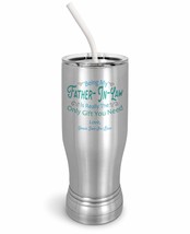 PixiDoodle Father In Law Insulated Coffee Mug Tumbler with Spill-Resista... - £27.18 GBP+