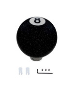 Black Glitter 8 Ball Gear Shift Knob Lever Handle Column Floor Shifter H... - $15.58