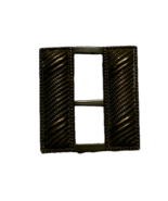 U.S. ARMY, WWI, CAPTAIN, RANK INSIGNIA, FAUX EMBROIDERY, PIN-BACK - $15.00