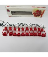 10 Kerosene String Lights Mini Lantern Red for Patio Garden Home RV Camp... - $272.66 MXN
