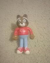 Vtg Bendable Figure Roger Raccoon 3.5” Applause 1991 Rogers Department S... - $9.99
