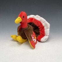 TY Beanie Baby GOBBLES the Turkey Retired 1996 Vintage Thanksgiving Fall - $14.03