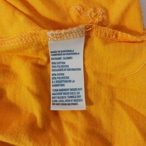 American Eagle Outfitters Women's Yellow & Gray 3/4 Sleeve Henley T-Shirt Small image 5