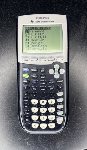 Texas Instruments TI-84 Plus Graphing Calculator Black - $45.00