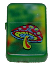 Zippo - Windproof Emerald Green Lighter, Mushrooms and Cloud Pattern - $31.10