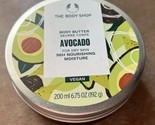 The Body Shop Vegan Body Butter Avocado 200ml /6.75 oz New - £15.87 GBP