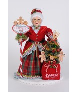 Karen Didion Santa Claus Lighted Mrs. Claus&#39;s Goodie Bakery 17 inches CC... - $197.99
