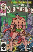 Prince Namor the Sub-Mariner #2 ORIGINAL Vintage 1984 Marvel Comics  - £11.86 GBP