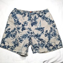 Men&#39;s Shorts Nautica swim trunks for Men leaf print xl - £7.10 GBP