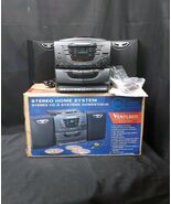 NOS Vintage VENTURER 5CD CHANGER Radio Cassette Stereo System In Origina... - $99.99