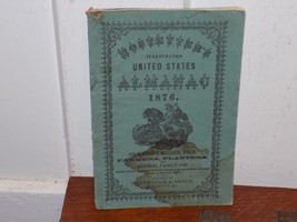 Vintage 1876 Hostetter’s Illustrated United States Almanac Paper Back - $19.80