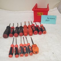 Lot of Snap-on Assortment of Various Screw, Shank &amp; other Drivers LOT 542 - £236.08 GBP