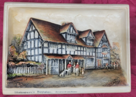 Arthur Osborne Ivorex Shakespeare&#39;s House Stratford On Avon Wall Decor  Vintage  - $19.34