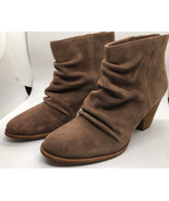 Women&#39;s Splendid Rodeo Brown Suede Slouchy Ankle Boots Size 10 M - €24,47 EUR
