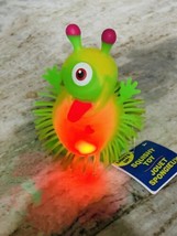 Chicken Squeeze Toy Puffer Ball Light Up 5 Inches Tall 3+ - £10.03 GBP