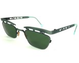 Vintage la Eyeworks Sunglasses BOLERO 423 Antique Green Frames with gree... - $93.61