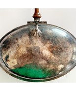 Silent Butler Ashtray Crumb Collector Silver Plated 1950-60s Collectible... - $34.99