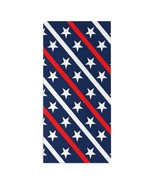 Mondxflaur Stars Striped Hand Towels for Bathroom Hair Absorbent 14x29 Inch - $17.82 CAD