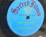 THE ROYAL BARDS - They Crucified My Lord / Were You There - Sacred Films... - $22.72