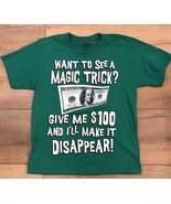 Boys Green T-shirt Sz M S/S Route 66 Original Clothing Co. Magic Trick J... - $11.94 CAD