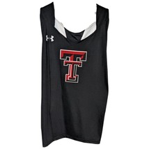 Texas Tech Track Compression Singlet Tank Mens L Under Armour UJTJC3M Black - £19.05 GBP