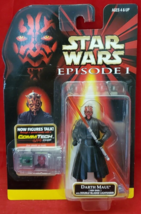 Star Wars Episode 1 Darth Maul Comm Tech Chip Sealed! - £6.93 GBP