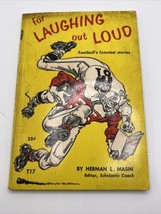 Vintage 1964 Paperback Book “For Laughing Out Loud&quot;  Football Stories Scholastic - £6.78 GBP