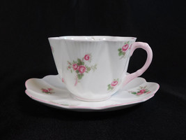 Shelley Bridal Rose Teacup Stratford Shape # 23207 - £22.53 GBP