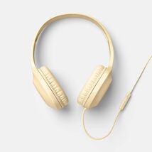 heyday Wired On-Ear Headphones Mist Yellow Built-In Mic 3.5mm Jack - $264.28 MXN