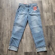 New Signature Levi Strauss &amp; Co Women's Mid Rise Slim Fit Boyfriend Size... - $19.78