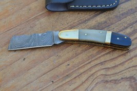 damascus custom made folding knife Laguiole Type From The Eagle Collection M5128 - £27.68 GBP
