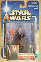 Star Wars Attack Of The Clones Action Figure Hasbro NOS C-060A Shaak Ti ... - $19.74