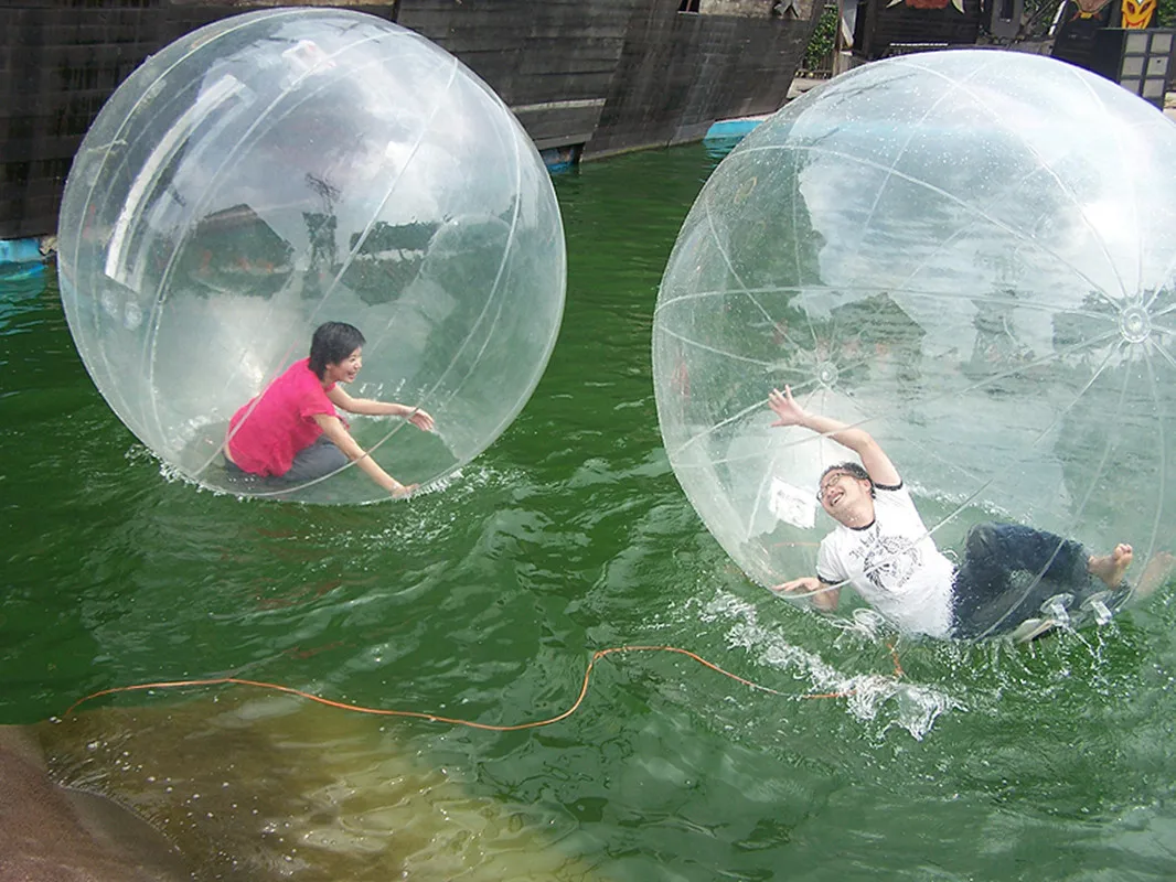 Free Shipping 2m Inflatable Zorb Ball Human Humster Ball Water Walking Ball A - £307.96 GBP