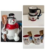 New Rae Dunn Frosty the Snowman Mugs with/without Topper-Choose - £23.69 GBP+