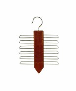 Full Grain Leather Tie and Belt Organizer: Space-Saving Closet Storage - $1,884.93 MXN