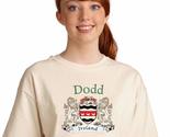 Dodd Irish Coat of arms tee Shirt in Natural - £12.08 GBP+