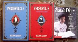 Persepolis, Persepolis 2 by Marjane Satrapi and Zlata&#39;s Diary  - $8.99