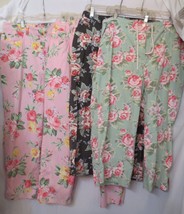 Vtg Ralph Lauren Womans floral pants capris Sz 14 and 16 - £23.46 GBP