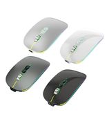 Anymob Mouse Wireless Bluetooth Dual Mode Type C Rechargeable Silent Bac... - $35.50