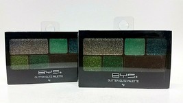 BYS Glitter Glitz Gel, Eyes &amp; Face 6 Shade Makeup Palette, 02 Paradise G... - $8.90+