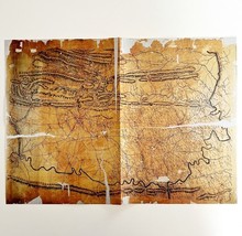 Map Of General Lomax Civil War Reproduction 2004 14 x 10&quot; Military Histo... - $28.00 CAD