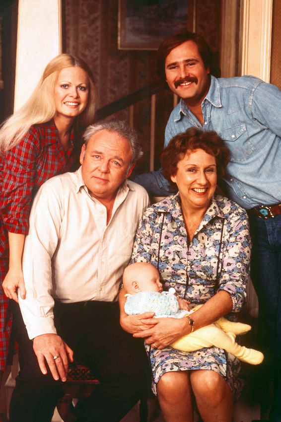 All In The Family classic Archie, Edith, Meathead & Gloria 1970's 18x24 Poster - $23.99