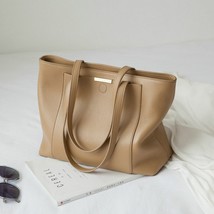 VENOF Women&#39;s Large Capacity Shoulder Bag High-end Ladies Genuine Leather Commut - £141.11 GBP