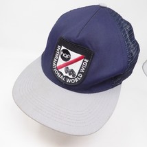 VTG International World Wide HOF Hall of Fame Trucker Baseball Hat Made in USA - £15.42 GBP