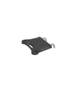 Drop Down Side Shelf Black-Stainless Steel - $178.05