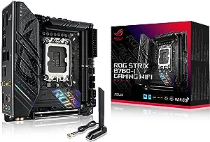 ASUS ROG Strix B760-I Gaming WiFi 6E Intel B760(13th and 12th Gen)LGA 17... - £290.74 GBP